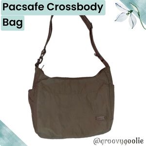 Pacsafe Brown Shoulder Bag
